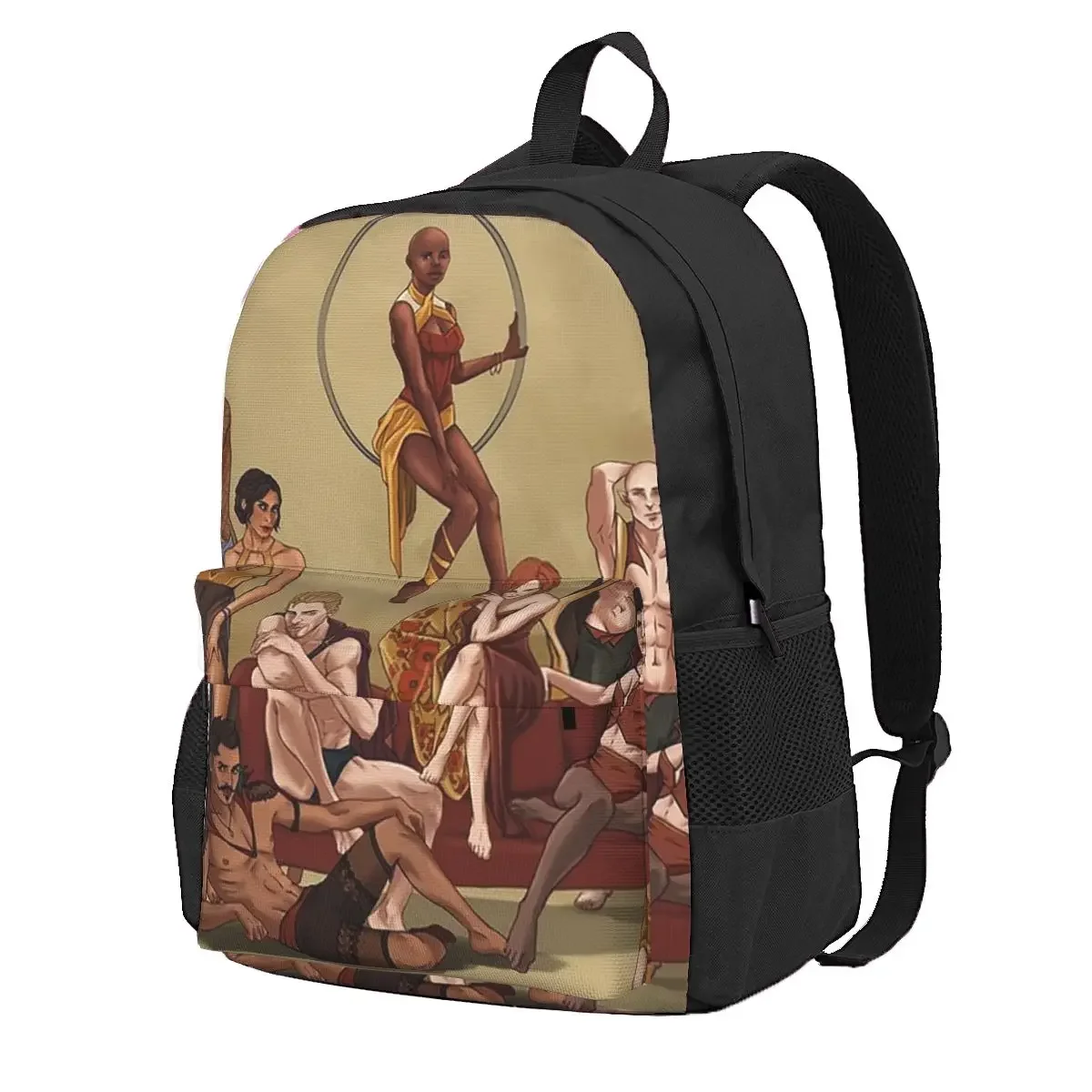 Dragon Age Inquisition - PJ's Series Student Backpack School Bag for Boys Girls Fashion Bookbag Shoulder Bags