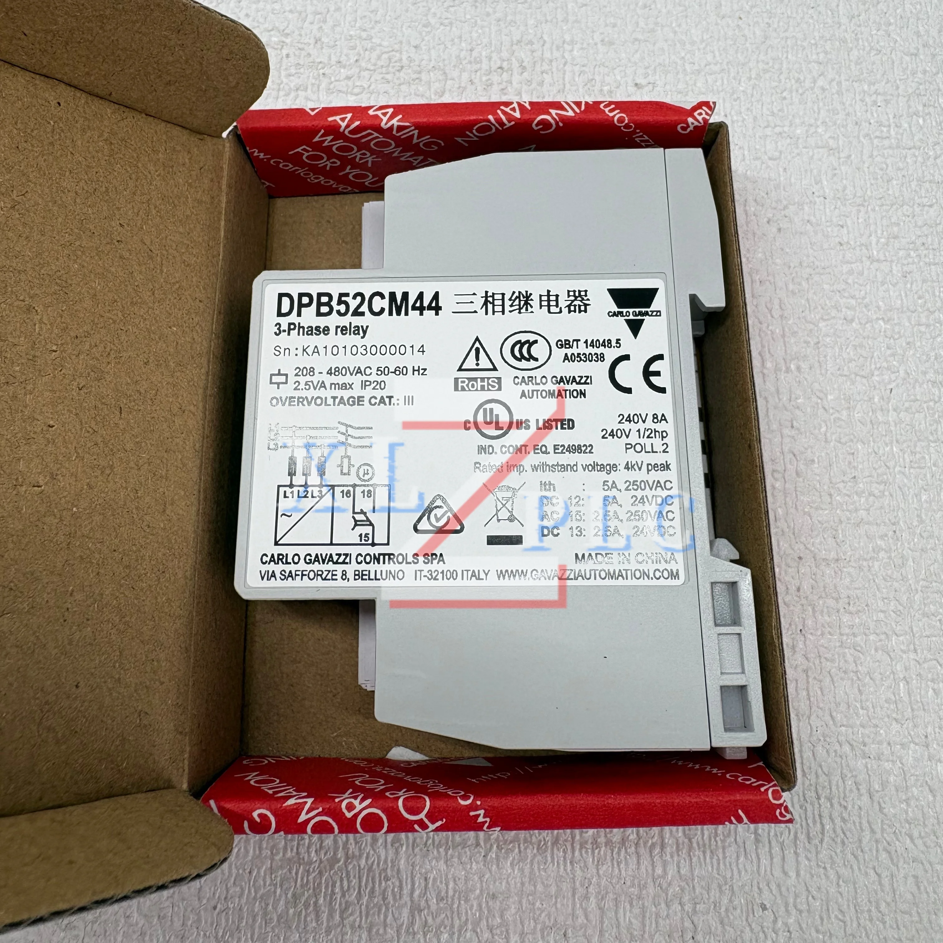 DPB52CM44 Brand New Electric Relay