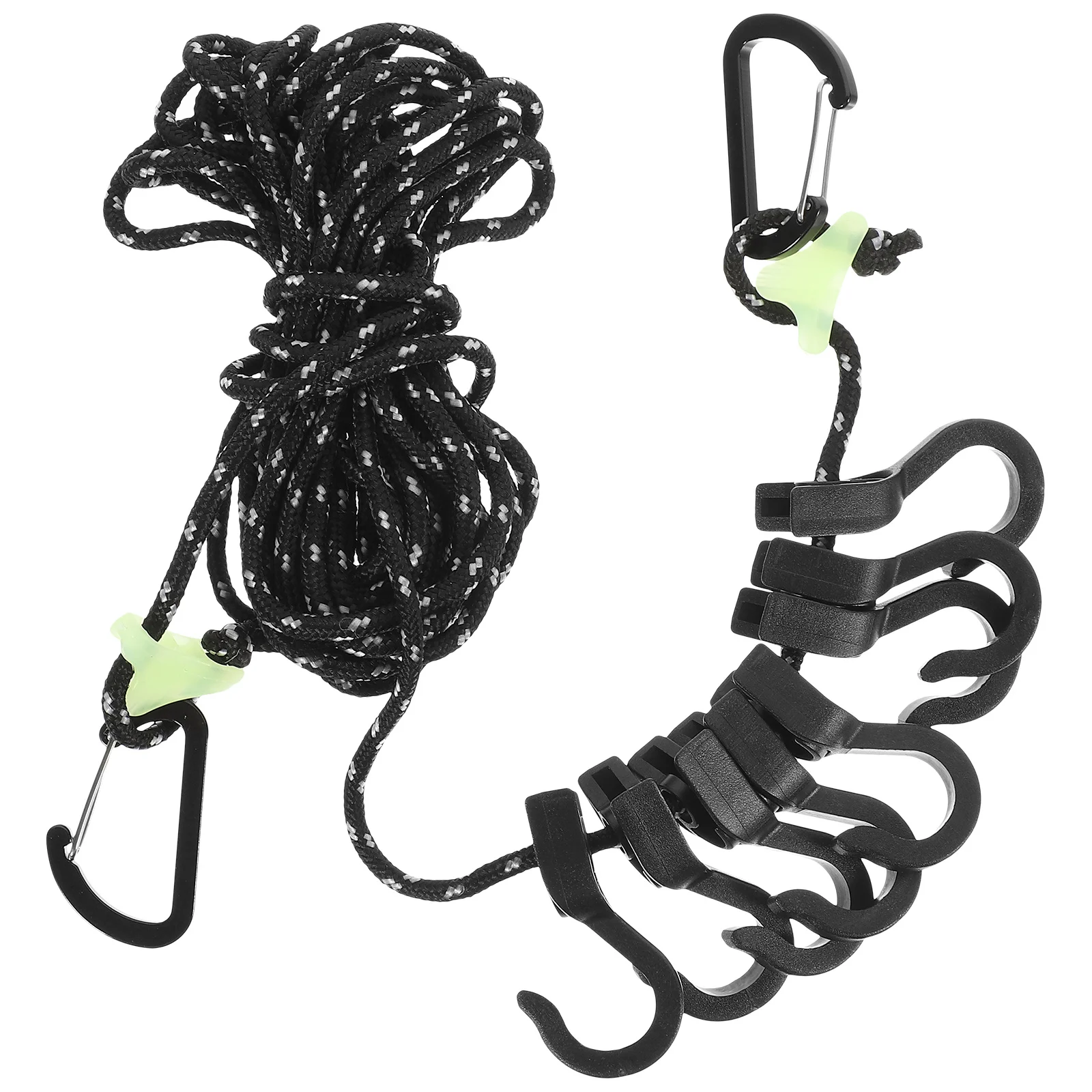 

Windproof Clothesline Outdoor Portable Camping Hanging Rope Adjustable Non-Slip Drying Line For Travel Gear Towels Luggage