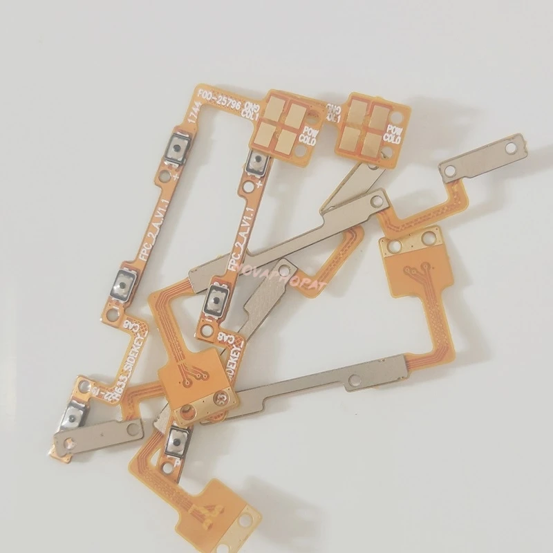 Novaphopat For Tecno Camon X CA7 Power On Off Volume Up Down Ribbon Power Button Switch Flex Cable