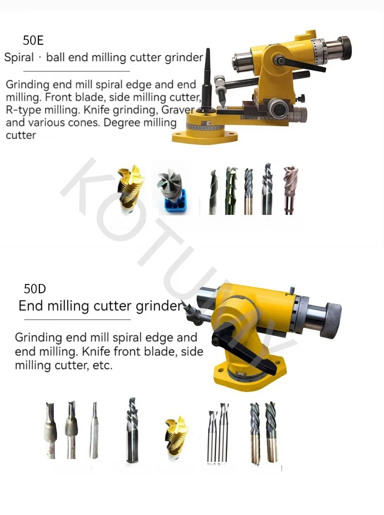 MR-600S Accurate Fast Efficient Durable Universal Tool Grinder Small Surface Grinder Hob Reamer Grinder