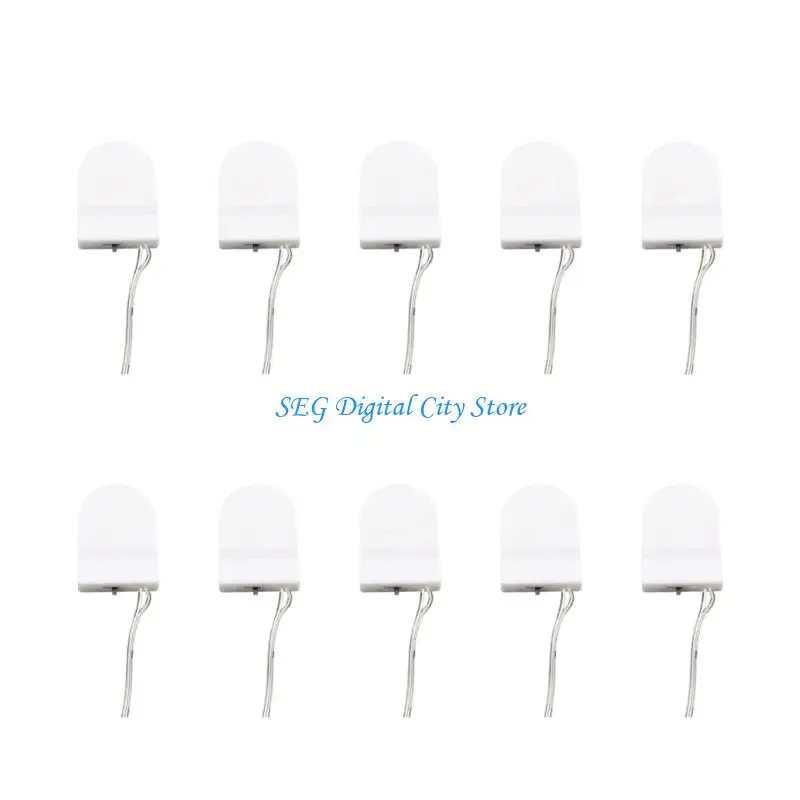 U75B 10Pcs Pack LIR2032 Battery Holder with Lid For Electronics Devices