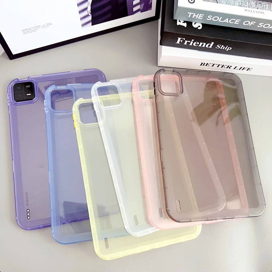 Tablet Case For Xiaomi MI Pad 8 7 6 5 6S 7S Pro Redmi K Pad 2 SE 8.7 11 11.2 Thick Clear Shockproof Cute Soft Silicone Cover view 6