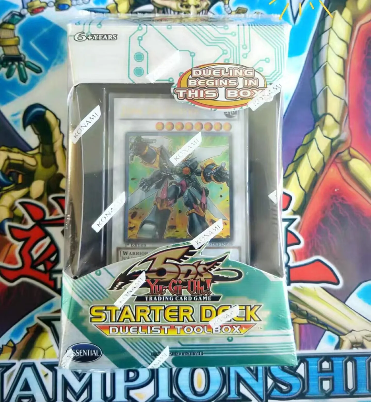 

Yugioh KONAMI Duel Monsters TCG Starter Deck Duelist Tool Box English 1st Collection Sealed Booster Box