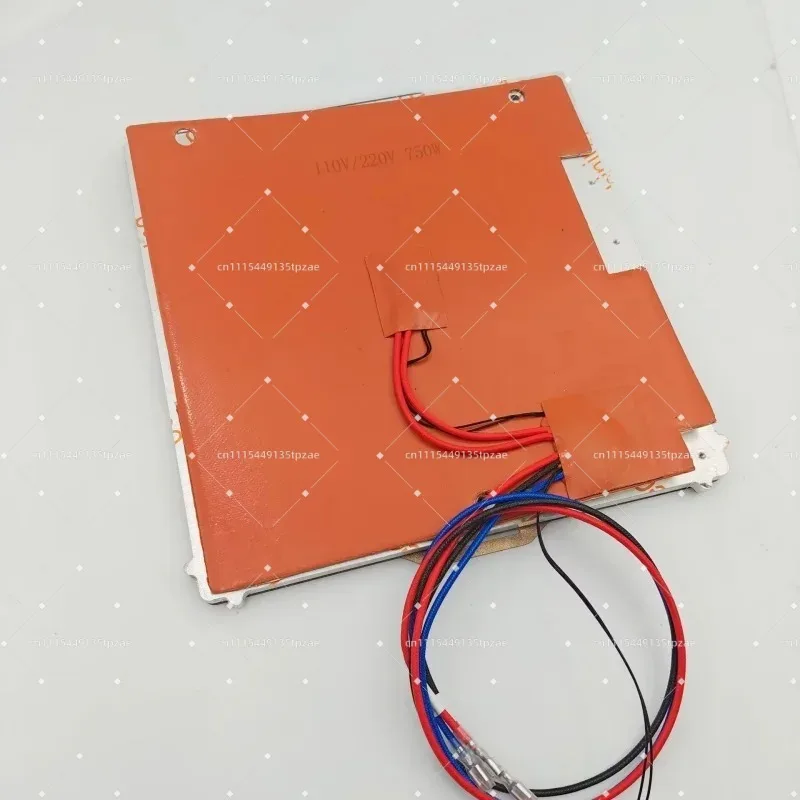 CNC Aluminum Heat Bed Plate 110/220V Silicone Heater Pad 3D Printer Upgrade Parts
