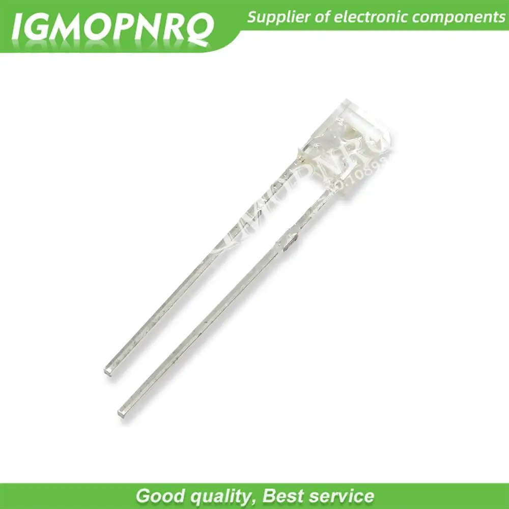 100 buah 2X3X4 2X5X7 persegi LED 234 257 dioda pemancaran cahaya biru merah hijau putih kuning KIT DIY elektronik