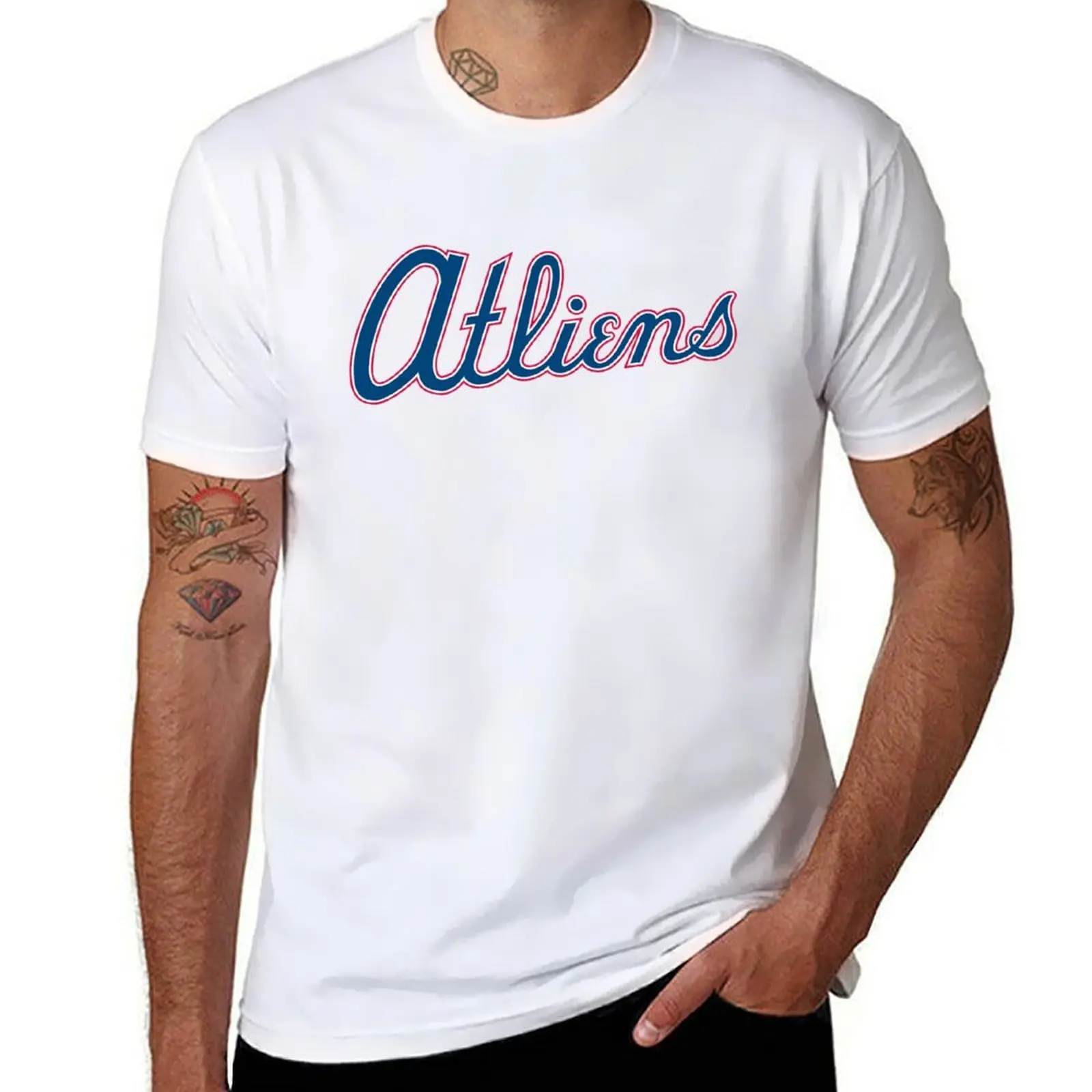 

ATLIENS T-Shirt funny t shirts cotton man t shirt cotton high quality T-Shirt