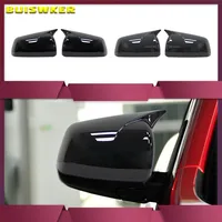 Para Mitsubishi Lancer X 10 EX EVO 2008-2016 cubierta de espejo retrovisor de puerta lateral embellecedor pegatina de carcasa accesorios de estilo de coche parte