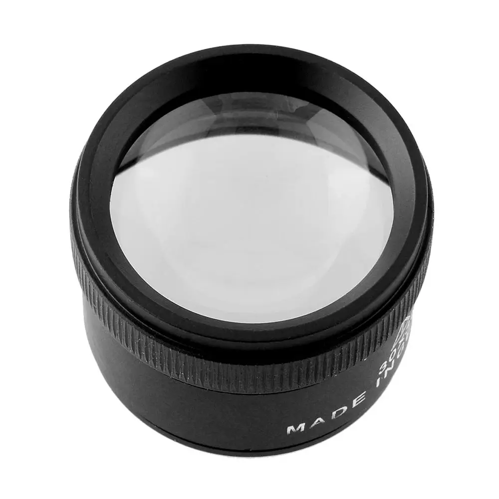 Portable Mini Premium HD Magnifier Microscope Glass Lens Loop Measuring Magnifier
