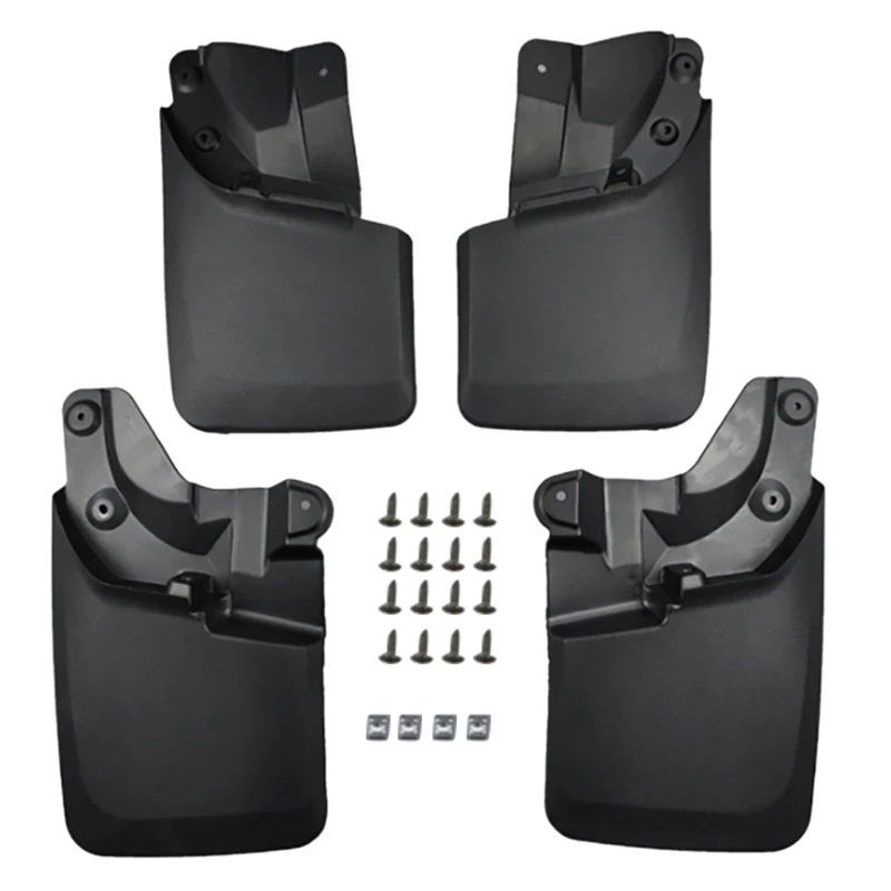 Fender Auto Parts Protect The Car Mud Flaps Set Car Mud Flap Front Rear Mudguard Splash Guards For Toyota Tacoma