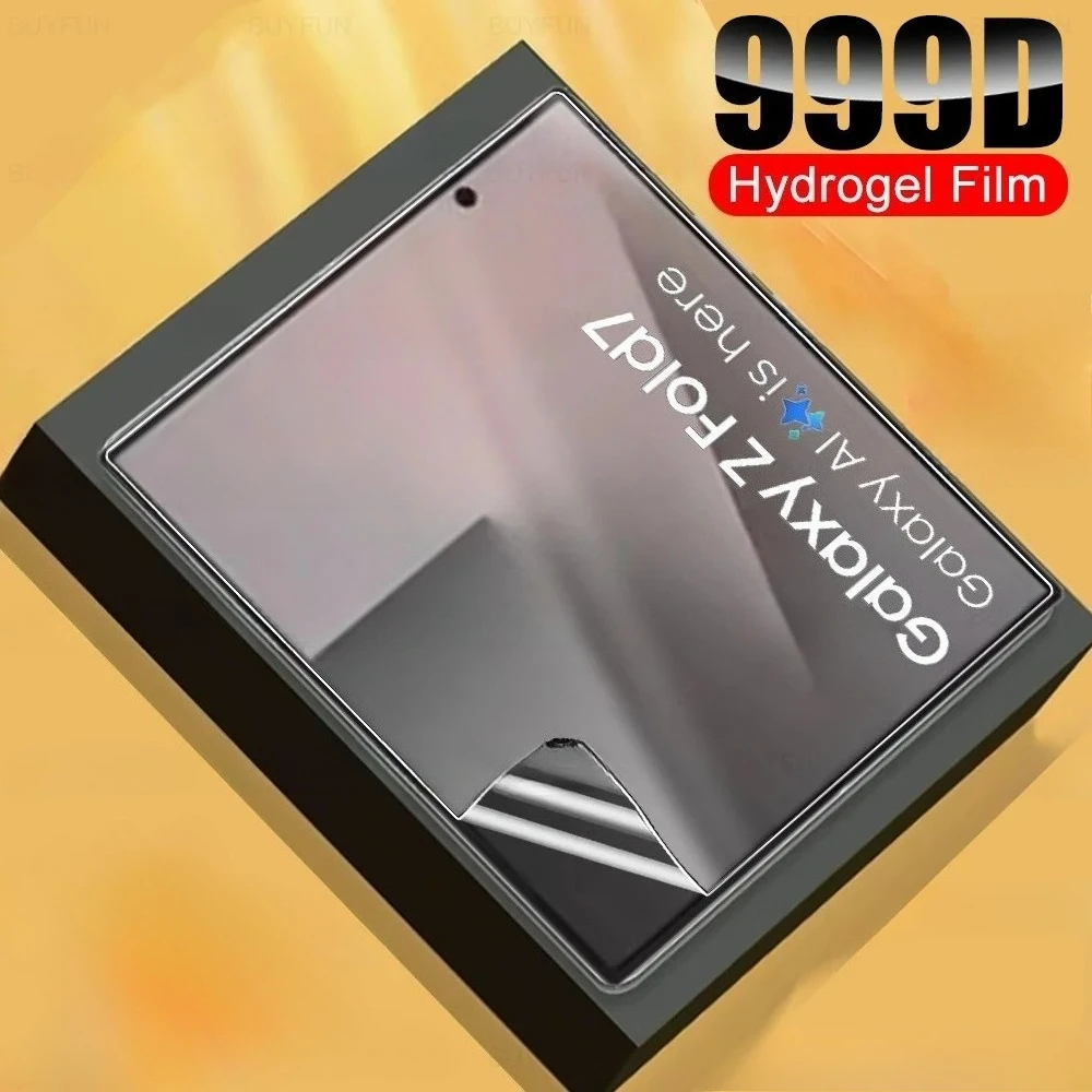 

1-3 шт. ZFold7 внутренняя гидрогелевая пленка для Samsung Galaxy Z Fold 7 6 5 экран HD передняя защитная пленка для экрана полное покрытие не закаленное стекло