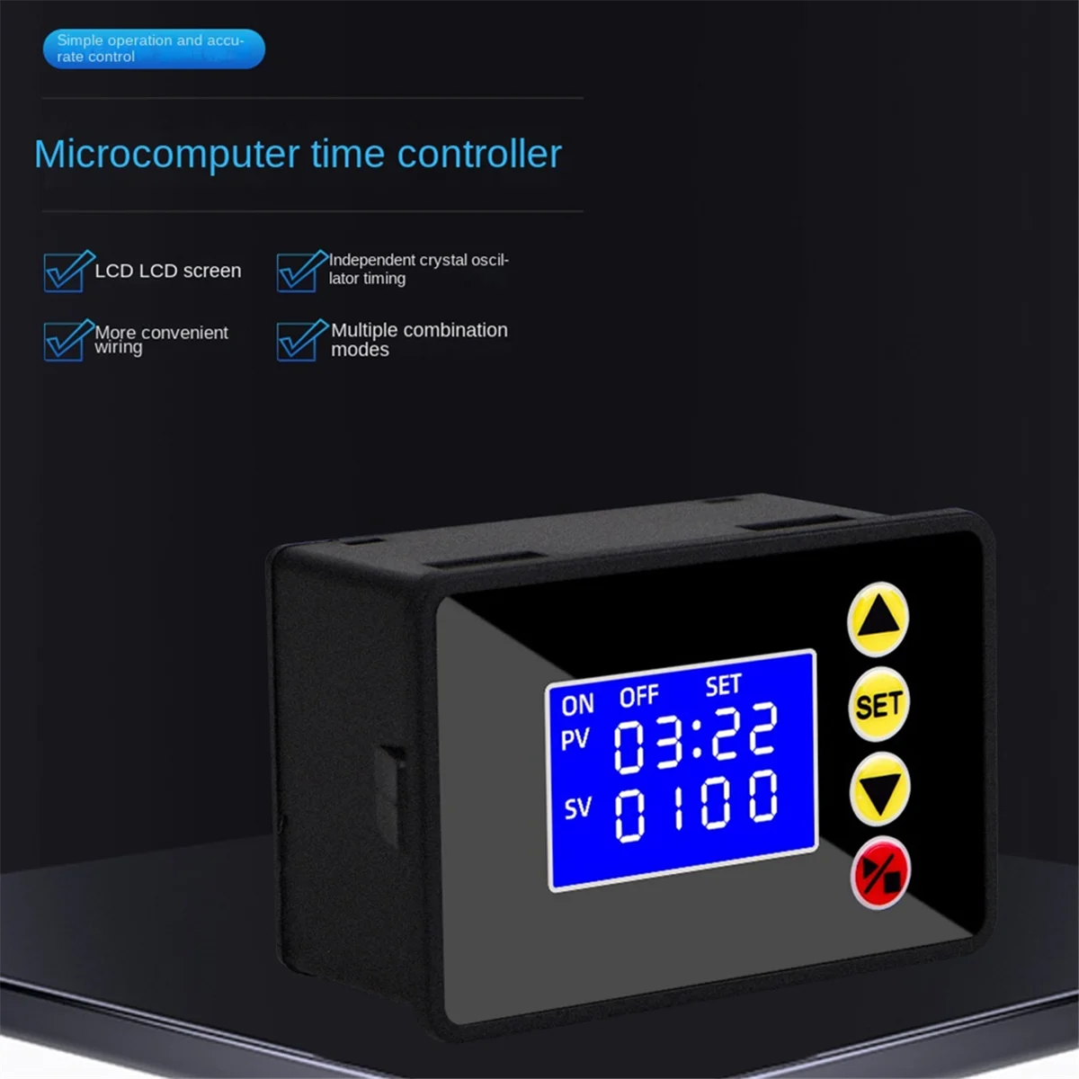 FEB-Programmable Digital Timer Switch Relay Control Time Controller Delay Relay Cycle Timing On/Off
