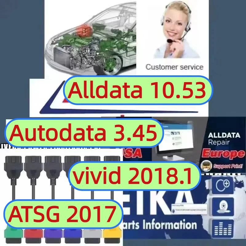 

Software de reparación Alldata 10.53 Todos los datos Automotive Tech Últim sin conexión Autodata 3.45+vivid 2018.1+ATSG 2017