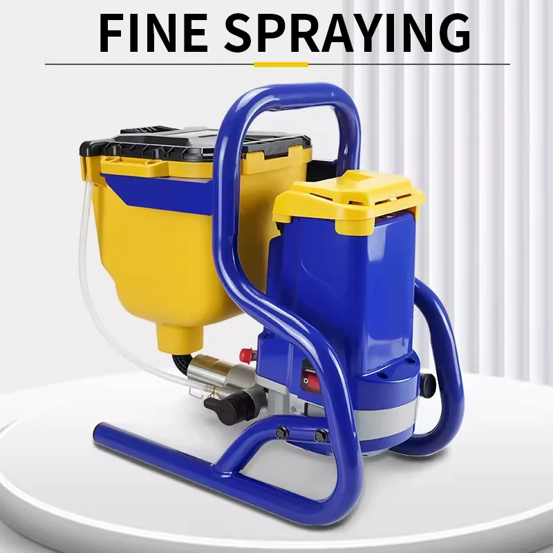 110/220V Airless Spray Paint Machine for Latex Paint – Compact DIY Spray Paint Machine ZT-1800 with Electronic Pressure Regulati
