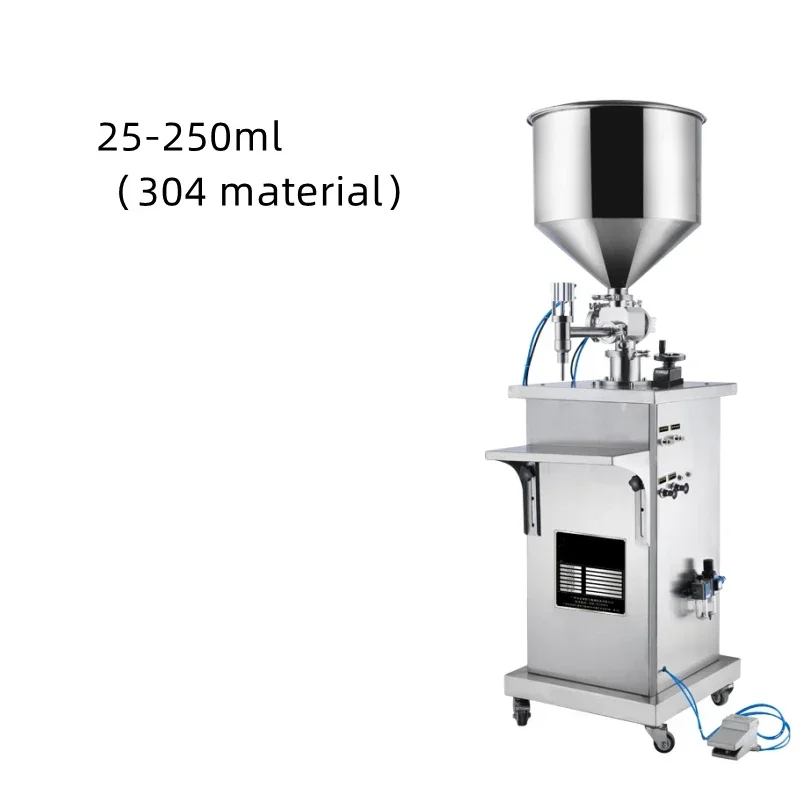 Semi-automatic liquid paste quantitative filling machine equipment, Hand Lotion Gel honey cosmetics canning machine