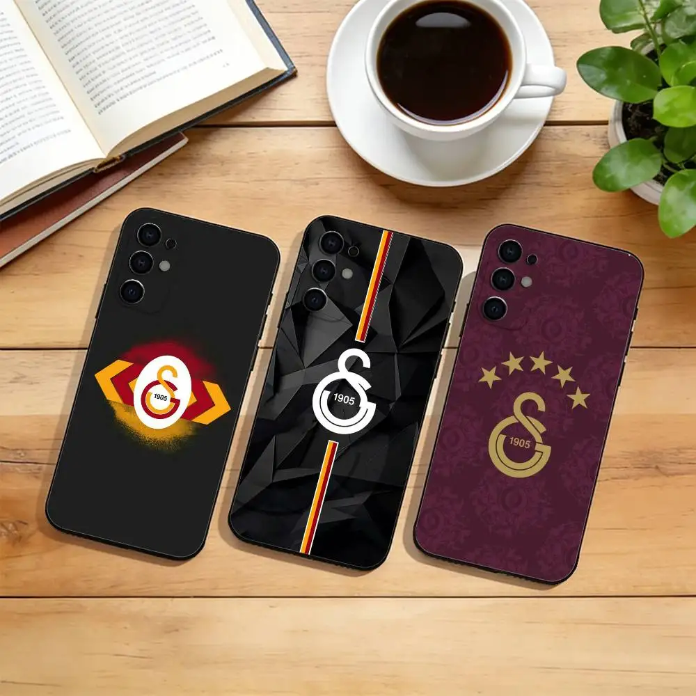 Football team galatasaray  Phone Case For Samsung S25,S24,S21,S22,S23,S30,Ultra,S20,Plus,Fe,Soft Silicone Black Cover