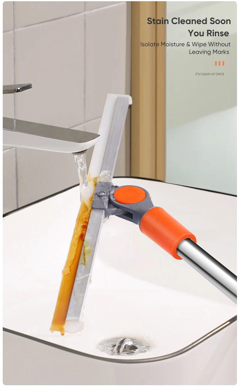 Floor Scrub Brush Window Squeegee Water Scraper Bathroom Magic Broom Water Removal Wiper Mop Tub Tile Cleaning Tools