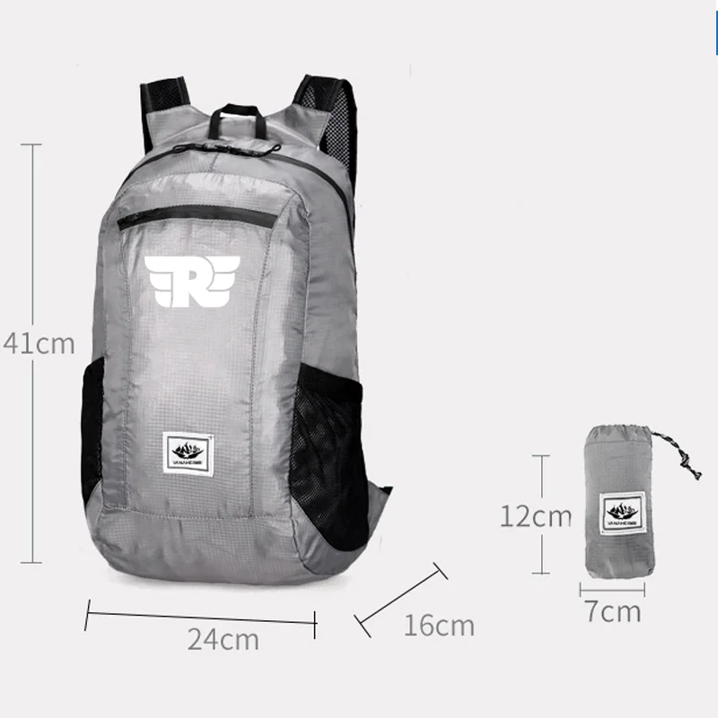 For Royal Enfield Bullet/Meteor/Classic 350 500 Interceptor 650 holdall Small Foldable Backpack Storage bag Motorcycle