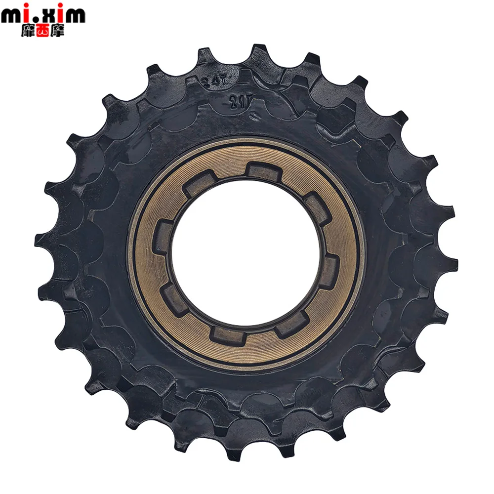 

Bicycle Freewheel 3 Speed 18-21-24T For Threaded Outer Diameter 34mm Rotary Hub Bike Screw On Flywheel Cycling Parts