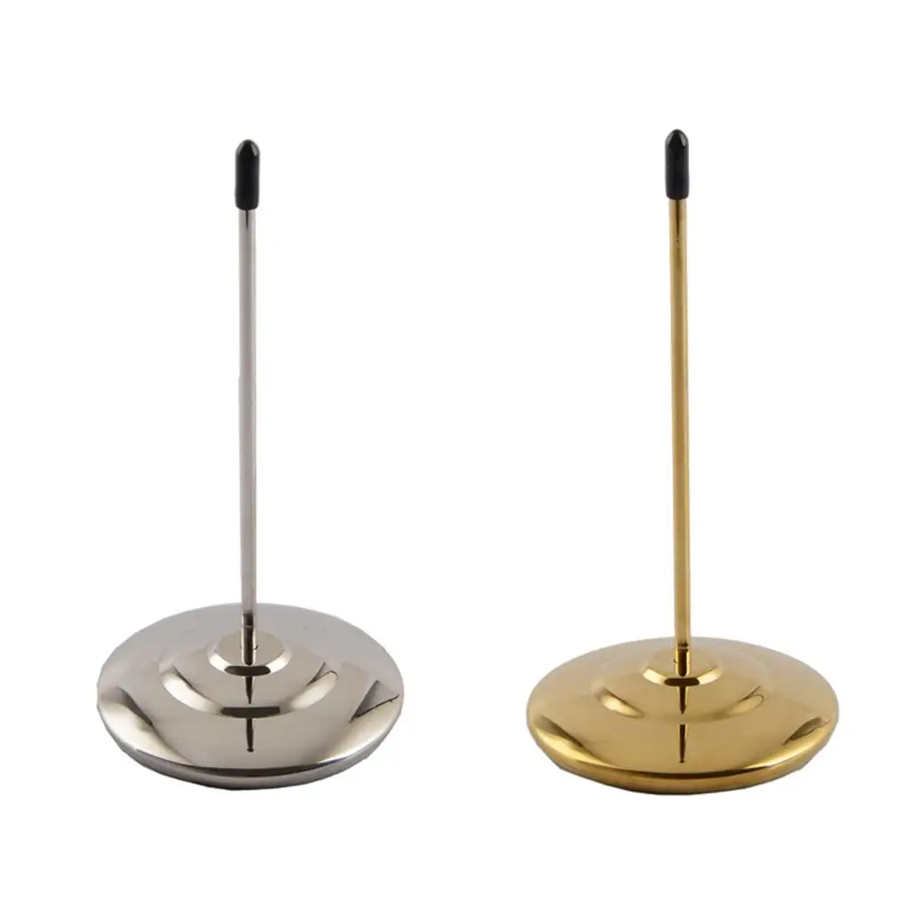 Durable Stainless Steel Check Spindle Straight Rod Receipt Spike Memo Note Holder Tidy Paper Stand for Bar Service