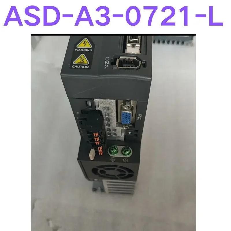 

Second-hand test OK Servo 750W drive: ASD-A3-0721-L, as shown in the picture