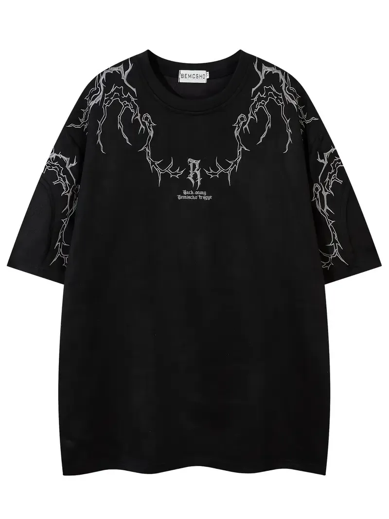 The New Men's T-Shirt for the Summer of 2025 Features Street Fashion Casual Comfort Breathability and 3D Pattern Printing