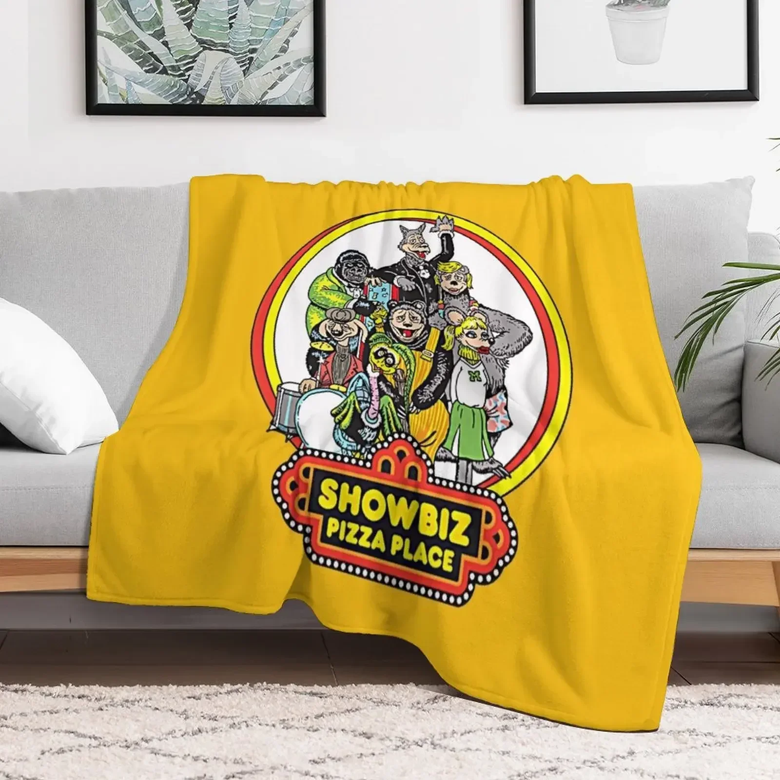 

Showbiz Pizza Throw Blanket Blankets For Baby Retros Blankets
