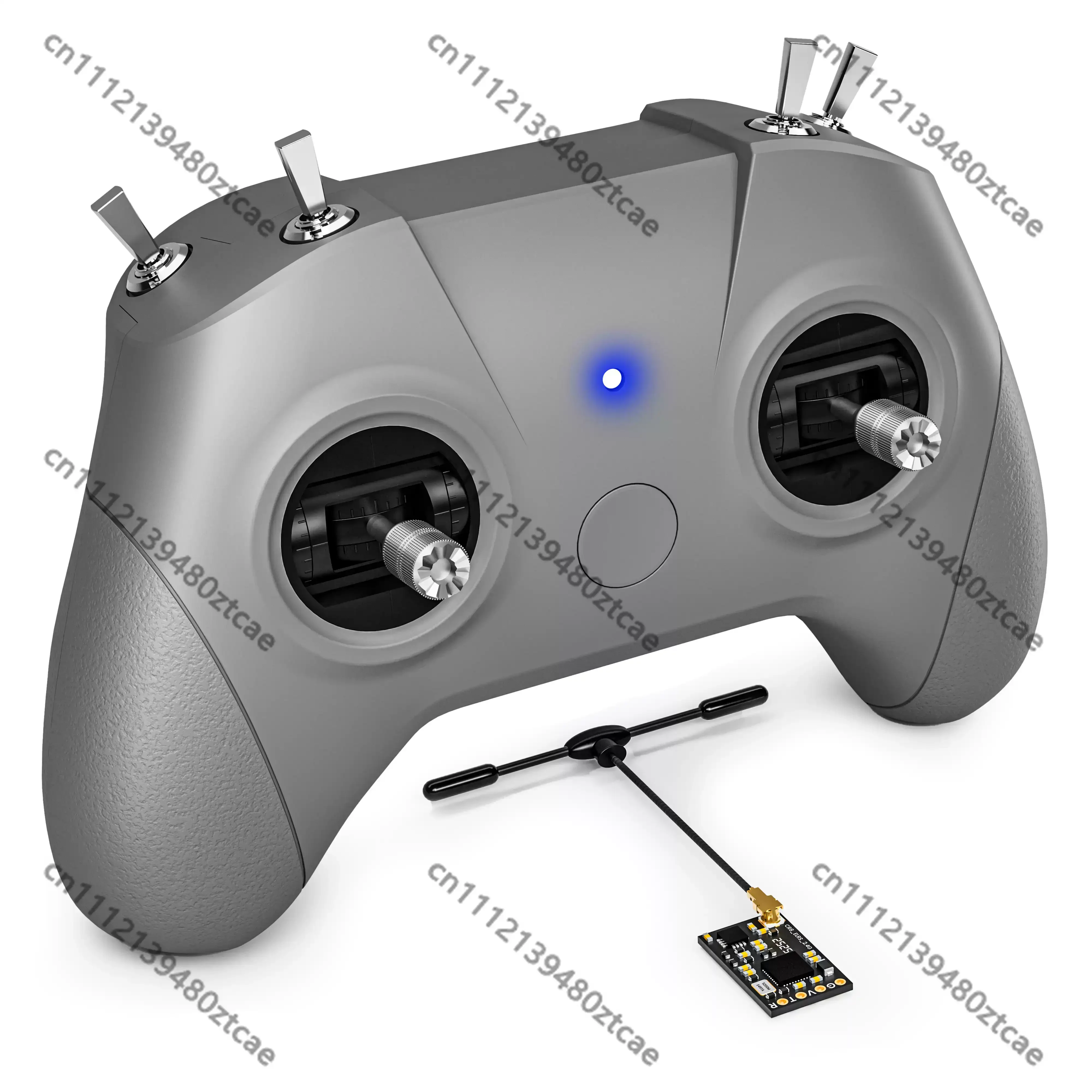 8 Channels 2.4GHz Radio Transmitter With Mini Receiver Kit ELRS Protocol Drone Remote Controller For FPV Racing Drones