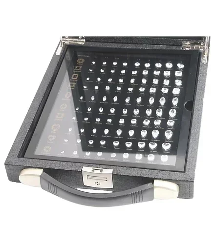 Comprehensive Master Stone Set for Accurate Gemstone Grading and Identification