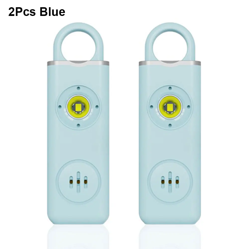 Awapow Persoonlijke Verdediging Alarm 130db Met Led Licht Oplaadbare Zelfverdediging Vrouw Veiligheid Alarm Sleutelhanger Nood Anti-Aanval