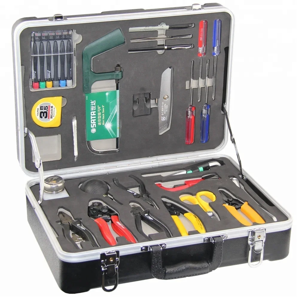 

Factory Price KF-6300N Fiber Optic Fusion Splicing Tools Kit