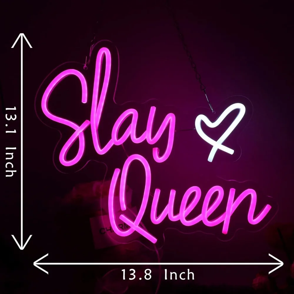 Рисунок 5 - Slay Queen Неоновая вывеска Розовые