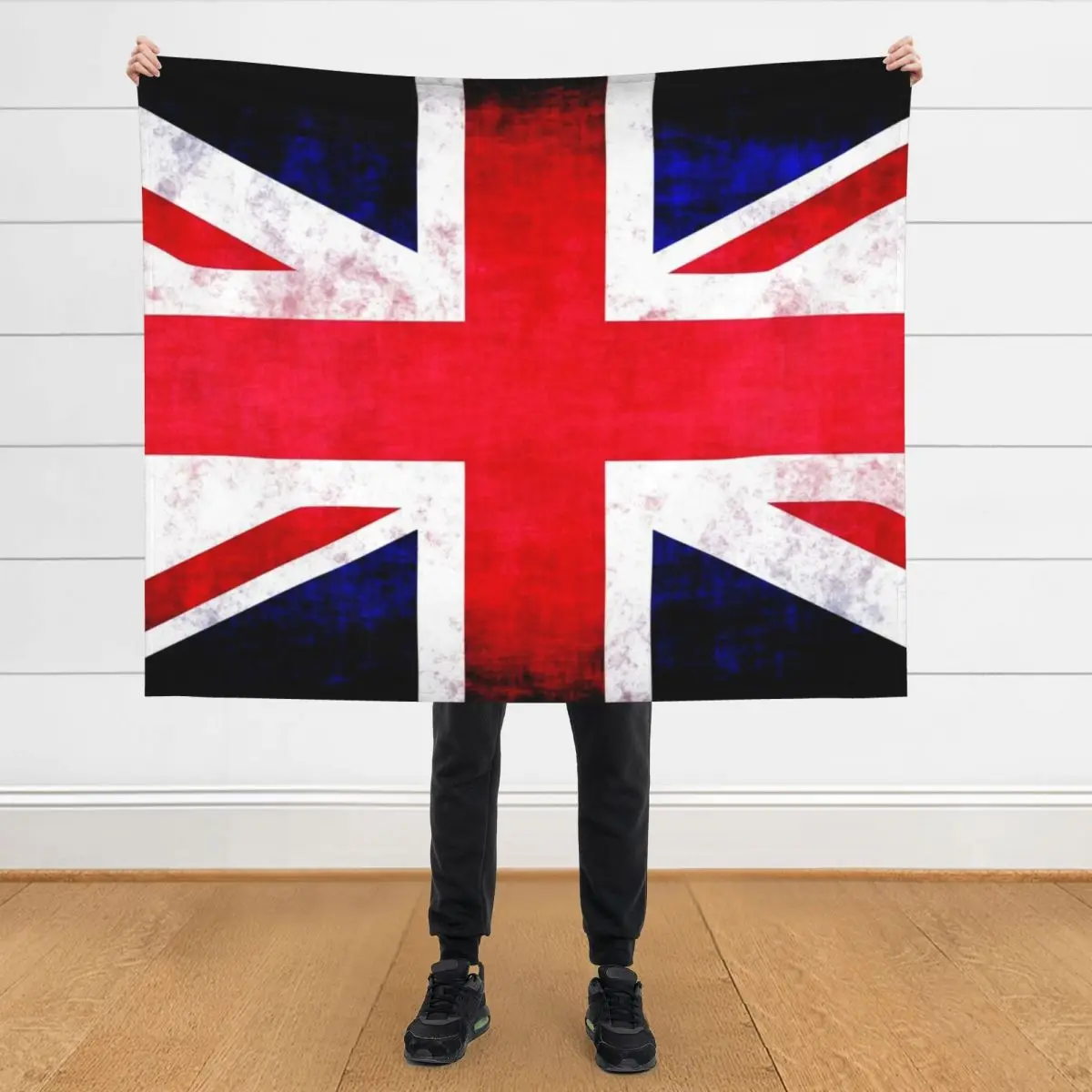 

Large Vintage Union Flag Throw Blanket Decorative Beds Thermal Soft Beds manga Blankets