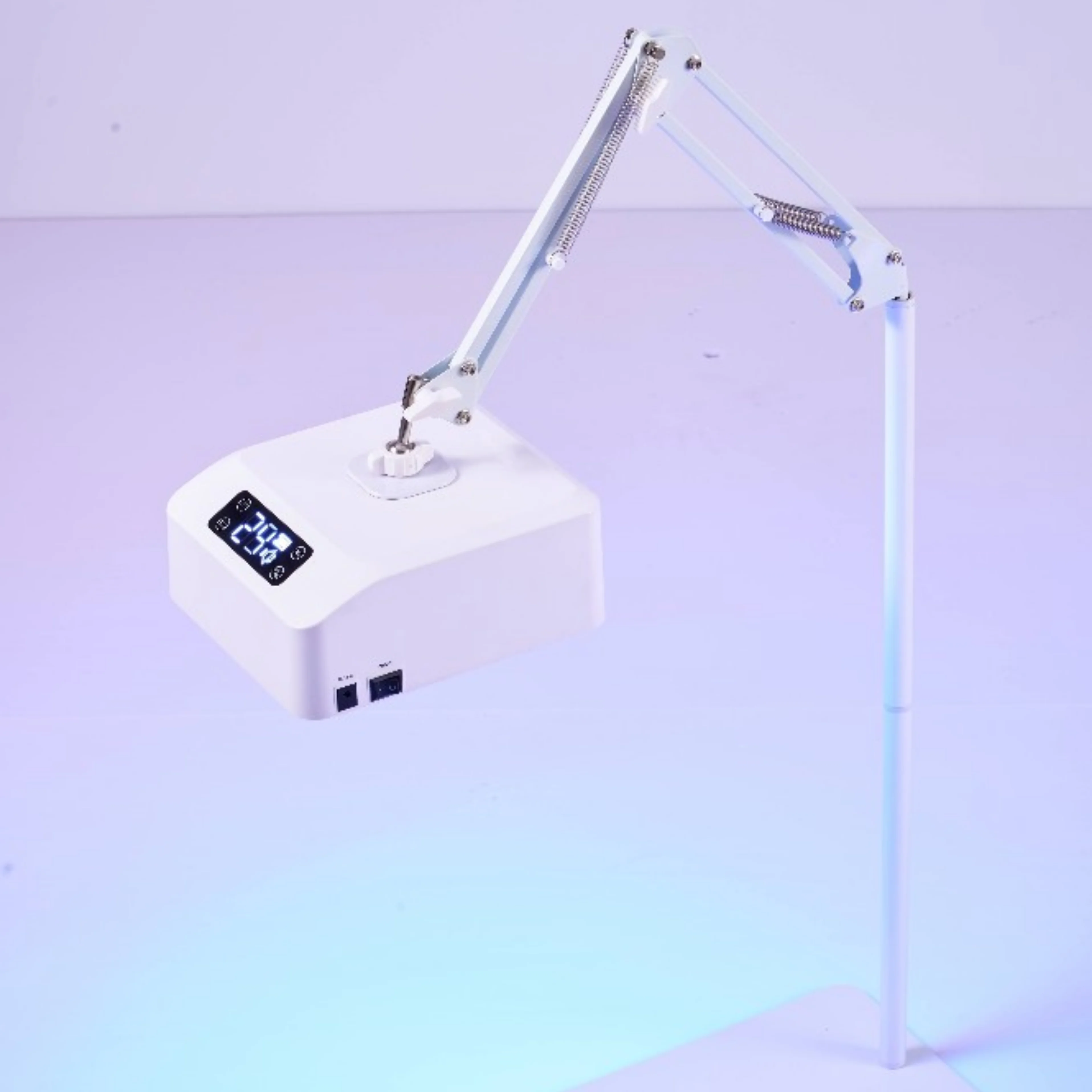 ซัพพลายเออร์เล็บแบบพกพาเครื่องเป่าเล็บแบบชาร์จไฟได้ Coreless 48w Uv Led โคมไฟพร้อมร้านทําผมสําหรับเล็บเท้า