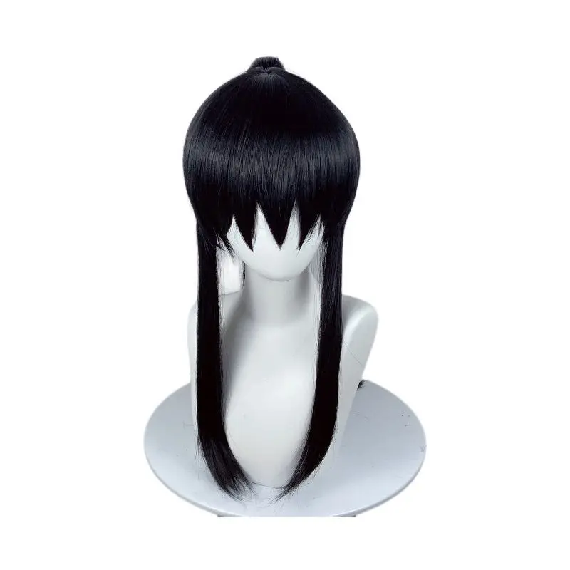 Ancient Style Young Master Cosplay Wig Black with Ponytail for Lord of the Mysteries Bai Liu Bai Six Ya Bai Hanfu Wig