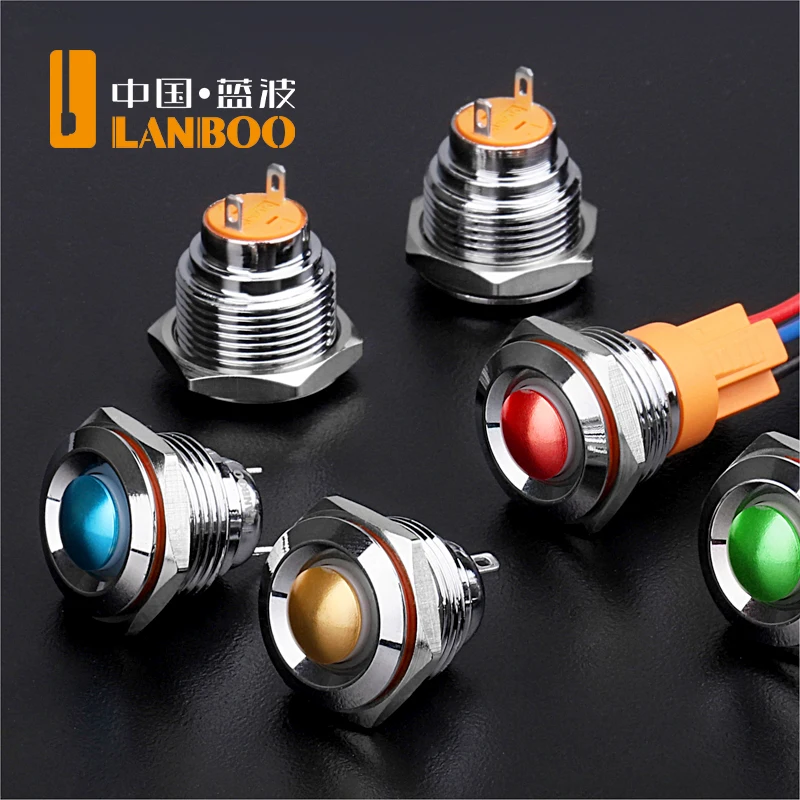 

16mm different color head switch latching or momentary Waterproof Metal buttonswitch with Red/Green/blue/yellow/black
