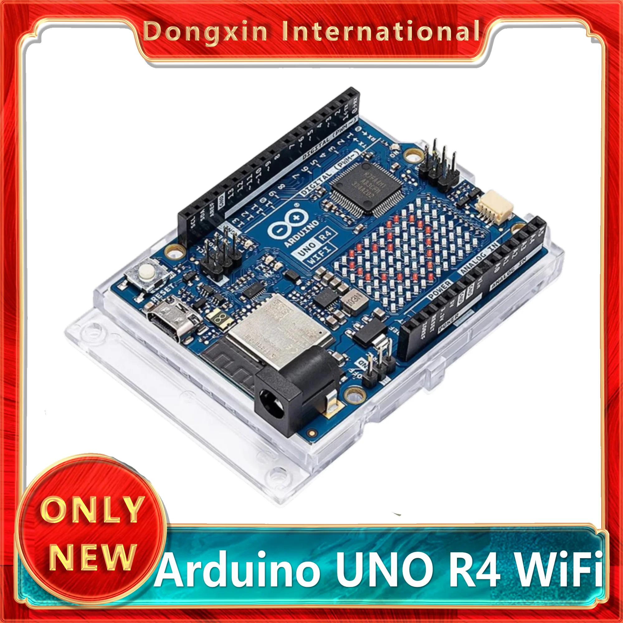 Original Arduino UNO R4 WIFI RA4M1 ABX00087 Minima ABX00080  development board imported from Italy