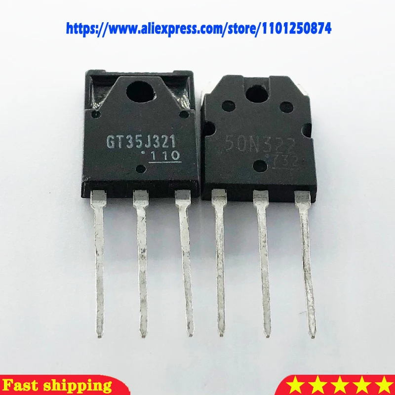

2pcs/lot=1Pair GT35J321 GT50N322 TO-247 In Stock
