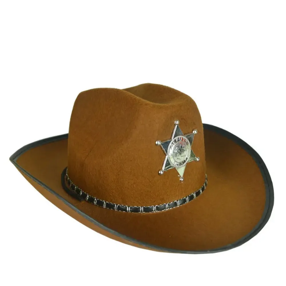 

Ethnic Style Western Cowboy Hat Men's Visor Jazz Hat Western Cowboy Hats