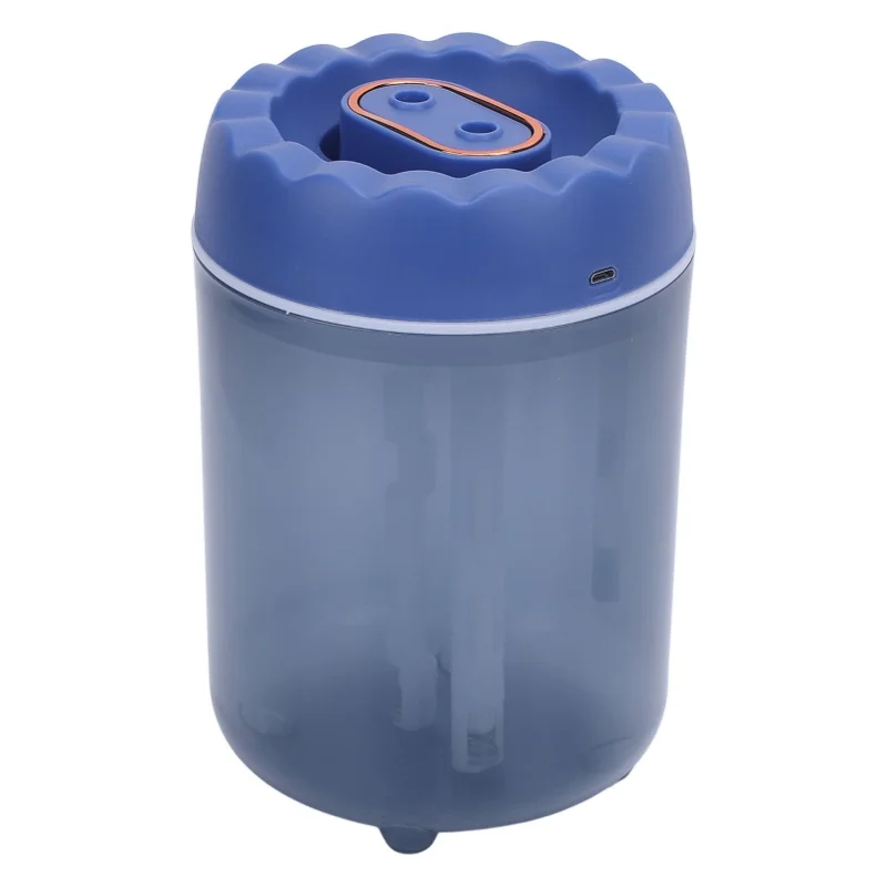 USB Powered Humidifier 1.8L Large Capacity 7 Color Night Light 10H Auto Power Off Double Spray Humidifier