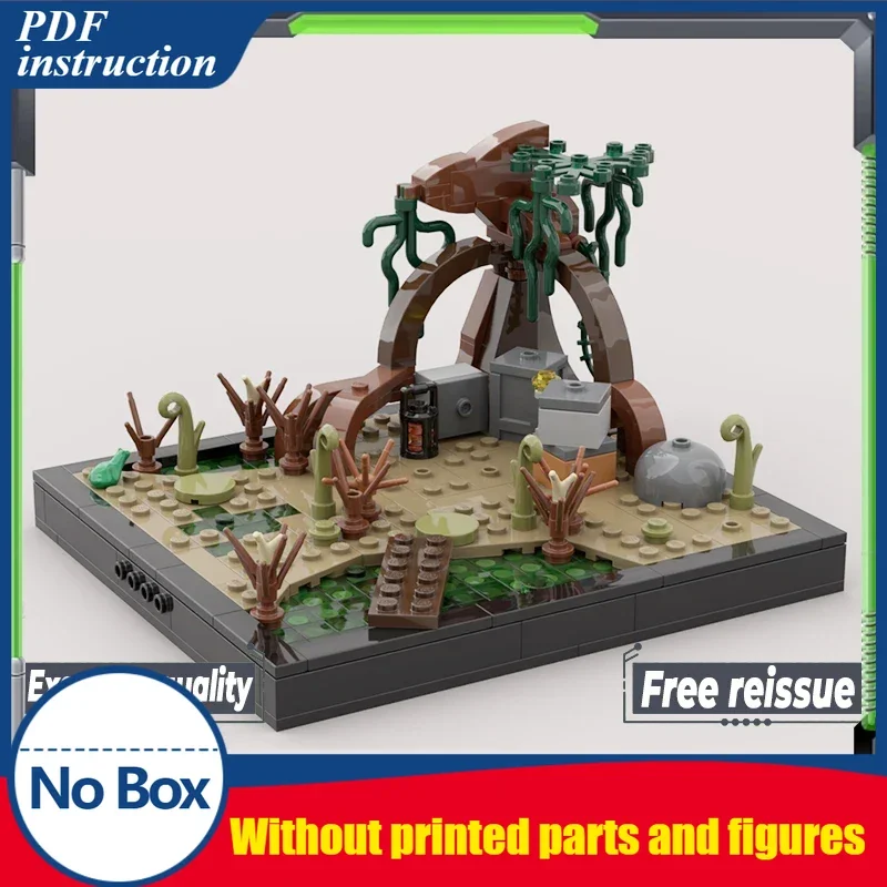 

Звездная модель фильма Moc, строительные кирпичи, обучение воина, земные технологические блоки, подарки, рождественские игрушки, наборы «сделай сам», сборка