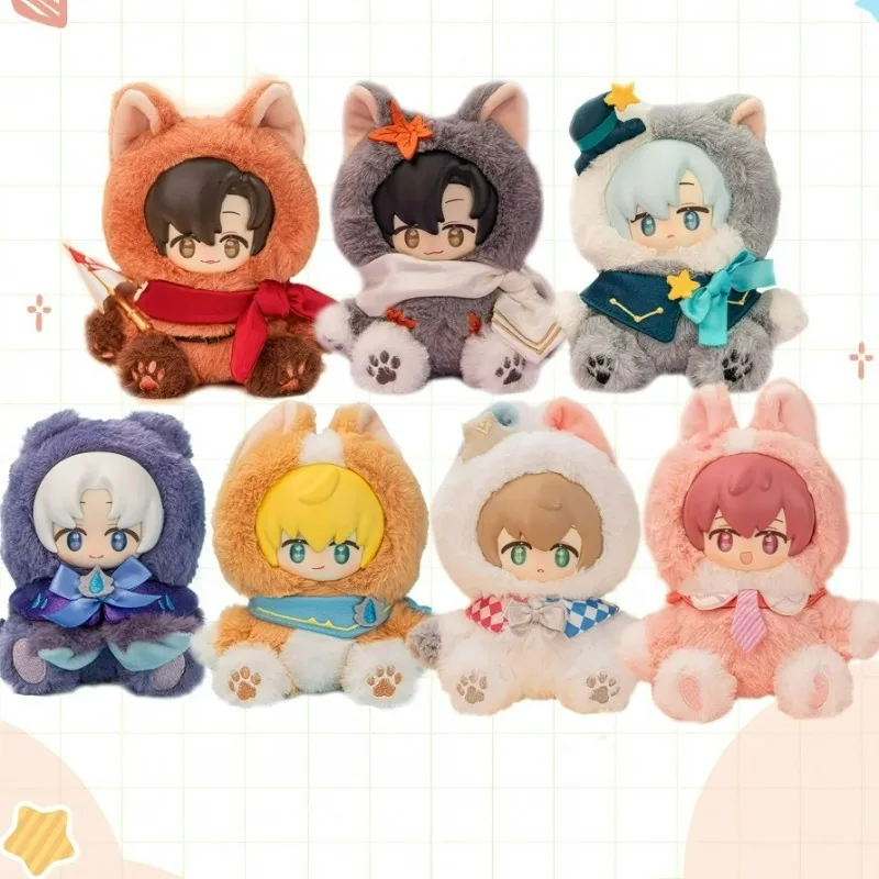 

The King's Avatar Fluffy Account Card Plush Doll Blind Box Trendy Play Ornament Doll Figure Cartoon Collectible Cute Toy Pendant