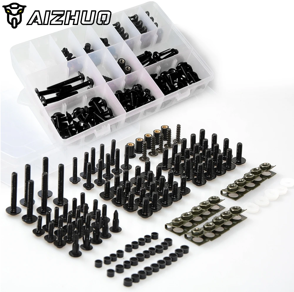 Motorcycle Fairing Bolts Screws Body Spring Bolts Kit For YAMAHA DT125 DT125R DT200 DT230 DT 125 200 230 MT-07 FZ-07 MT 07 FZ 07