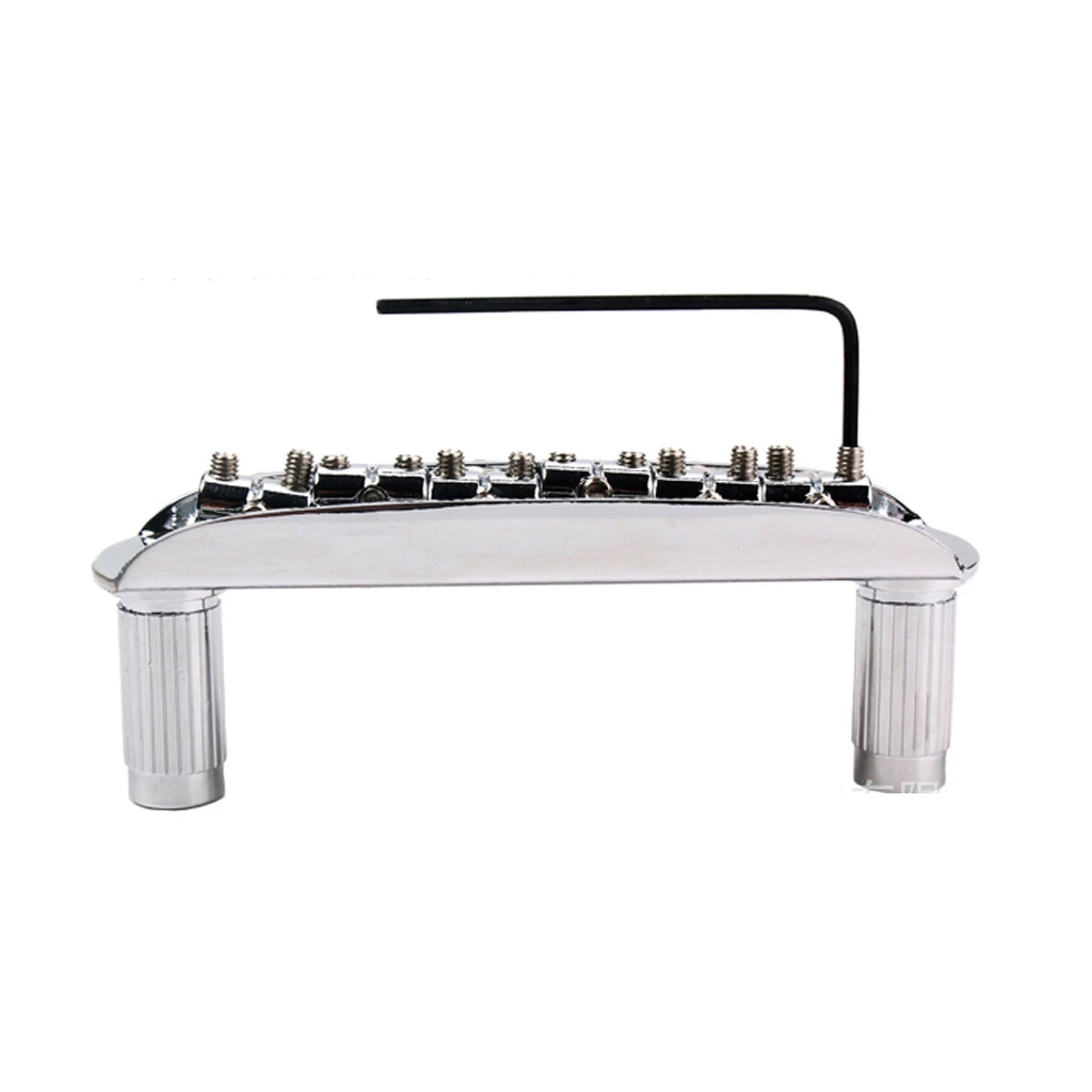 6 String JAZZMASTER Guitar Bridge Bridge For Master Style Electric Guitar Saddle Bridge Zinc Alloy for Mustang Jaguar Guitar