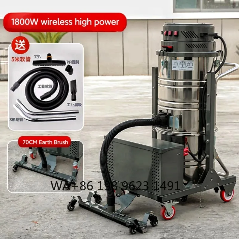 New  Vacuum Cleaner Ex-Proof System with Explosion Venting Panels Grounded Accessories for Dust Cleaning