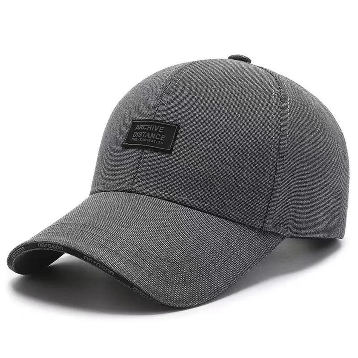 Unisex ARCHIVE DISTANCE Embroidery Baseball Caps Spring Autumn Outdoor Adjustable Casual Hats Sunscreen Hat Sports Cap