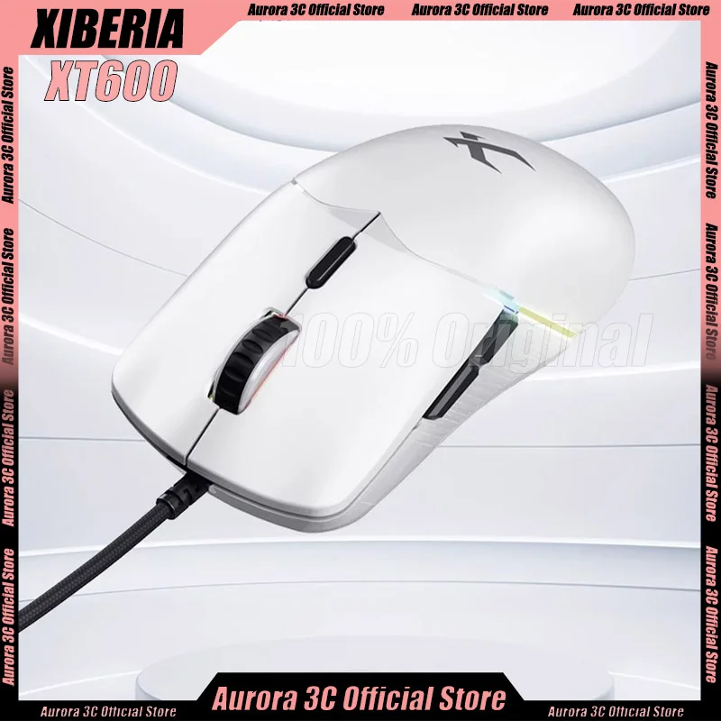 

XIBERIA XT600 игровая мышь USB Проводная легкая мышь 3389paw 16000dpi микро-движение Macros E-Sport игровая мышь офисные подарки