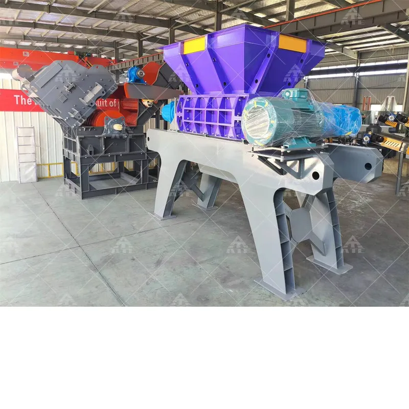 Triturador de sucata de aço de lata de folha de alumínio de lata, triturador de saco tecido de plástico de sucata de metal