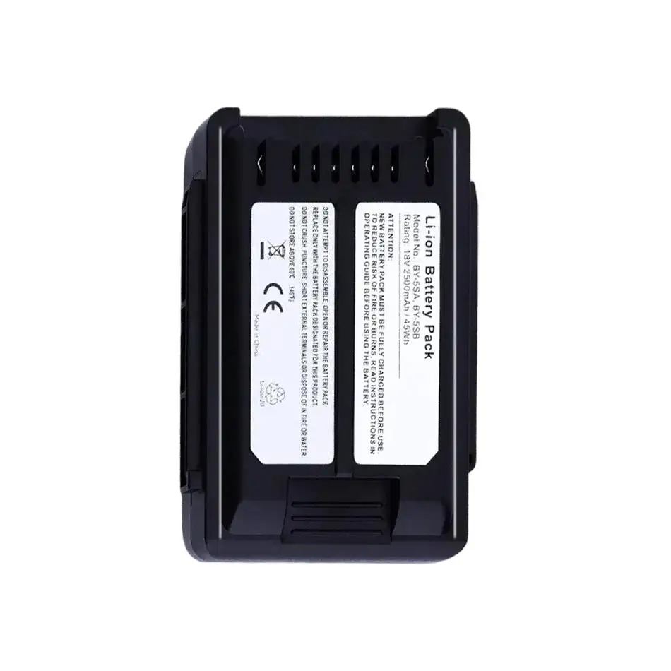 Stable Power Supply 2500mAh Air Purifier Battery BY-5SB For Sharp EC-A1R-P EC-A1R-Y