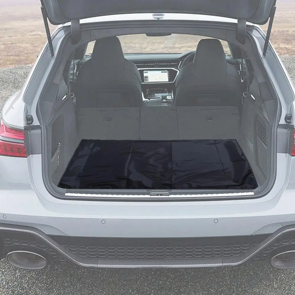 Caer Universal Waterproof Polyester Fiber Cargo Mat Portable Dustproof Luggage Liner Pet Mat For Car SUV Trunk Protection S3I3